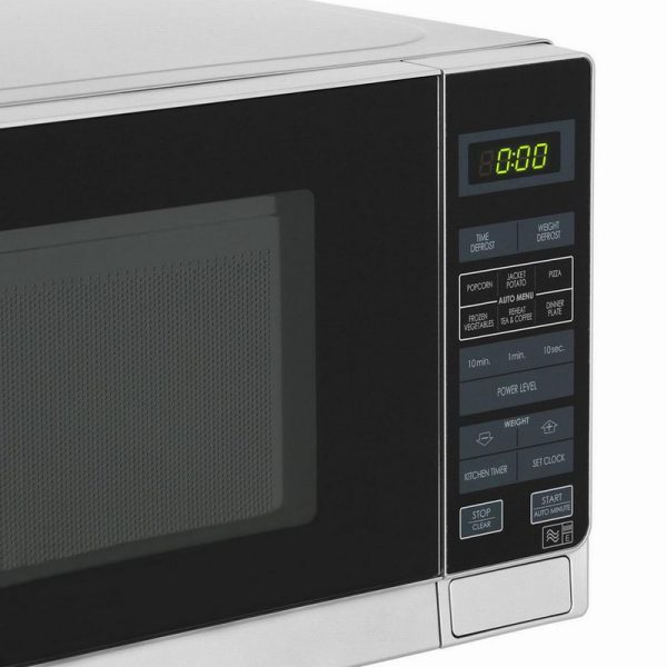 Sharp R272SLM 20 Litre Solo Microwave - Silver - Image 3