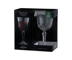 RavenHead Winchester Set Of 2 Wine Glasses 30cl