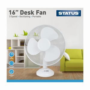 STATUS 16″ DESK FAN