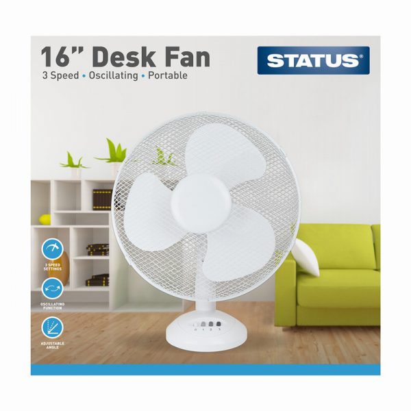 STATUS 16" DESK FAN