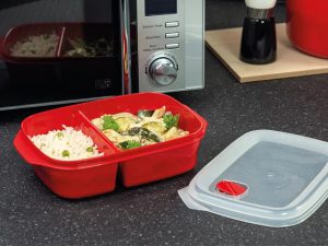 Good2Go Microwave Container 2 Compartment 1.3L