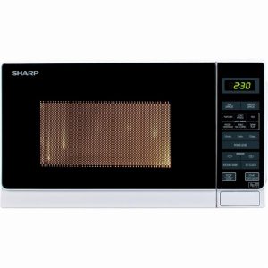 Sharp R272WM 20 Litre Solo Microwave – White