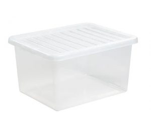 WhatMore Crystal Box + Lid 37L