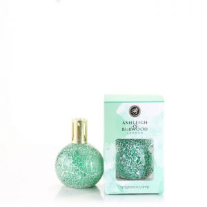 Ashleigh And Burwood Fragrance Lamp Mosaic Aqua