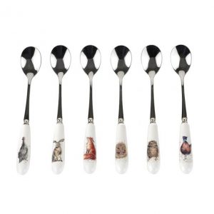 Wrendale Tea Spoons Set Of Six