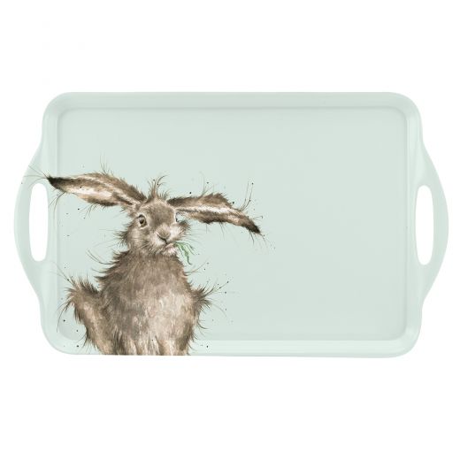 Wrendale Handled Tray Hare