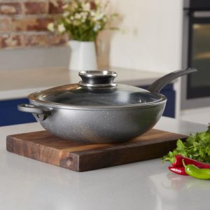 Tower Cerastone Wok And Lid 30cm