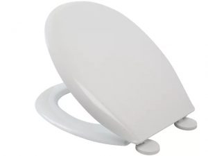 Croydex Easy Fix Toilet Seat White