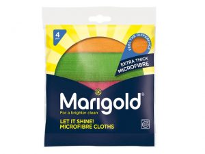 Marigold Marigold Microfibre Cloths Shine x 4