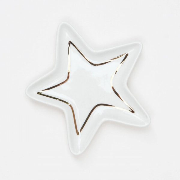 CarolineGardner Gold Star Trinket Tray