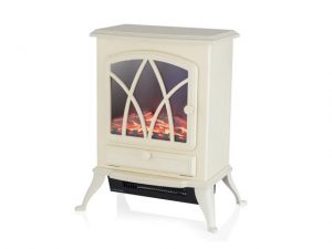 Warmlite Stirling Electric Stove 2kW Cream