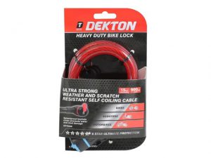 Dekton Heavy Duty Bike Lock 15 x 900mm