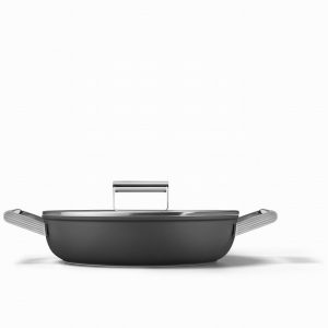 SMEG 28CM Skillett Black CKFD2811BLM