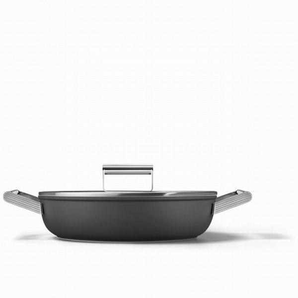 SMEG 28CM Skillett Black CKFD2811BLM