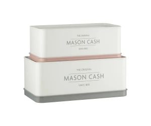 Mason Cash Innovative Kitchen Set Of 2 Rectangular Tins