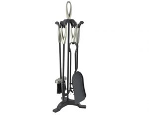 Manor Loop Companion Set Black/brushed steel