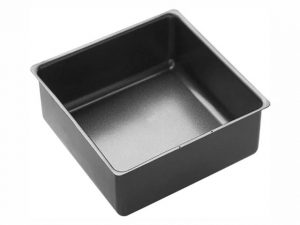 Luxe Loose Base Cake Pan Square 20cm