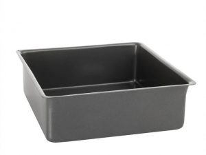 Luxe Loose Based Cake Pan Square 23cm