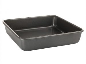 Luxe Shallow Cake Pan Square 23cm