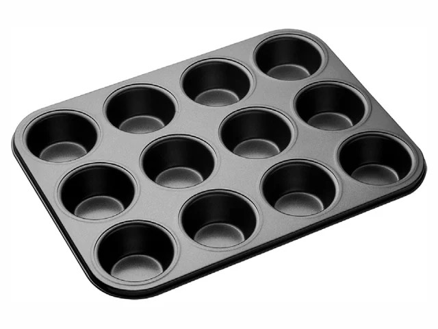  Ninja 12 cup Muffin Pan, Medium, Grey: Home & Kitchen