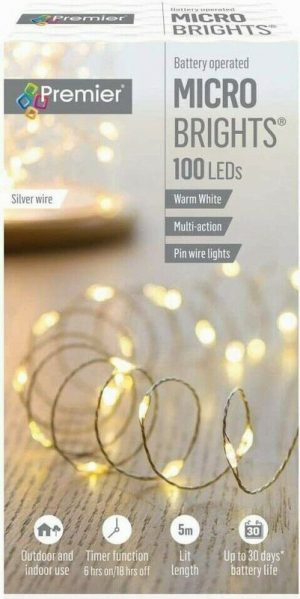 Premdec Micro Brights Warm White 100 LED