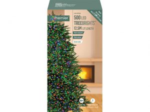 Premdec Christmas Lights Multi Colour 500 LED