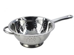 Pendeford Deep Colander Long Handle Stainless Steel 23cm