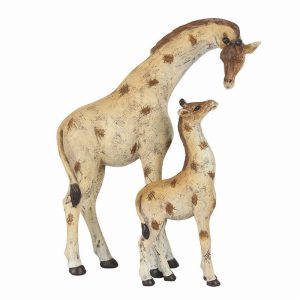 Stand Tall Mother And Baby Giraffe Ornament