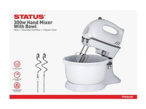 Status Pittsburgh Hand Mixer + Bowl 300Ml