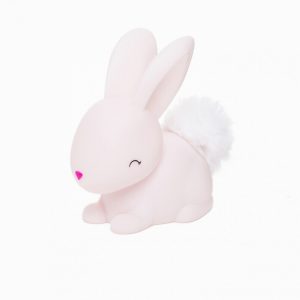 LED Night Light Pink Bunny Mini