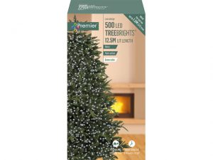 Premdec Christmas Lights Multi Action white 500 LED