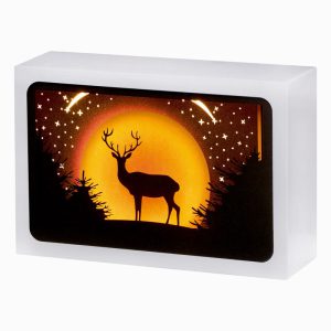 Paper Diorama with LED Light up Scene Box 21cm