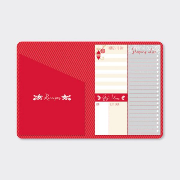 Rachel Ellen Christmas List Book Red And Gold