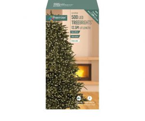 Premier Multi-Action Tree Bright 500LED 8H Warm White