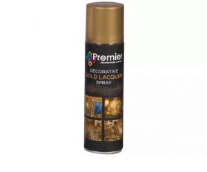 Premier Lacquer Spray Gold