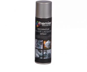 Premier Lacquer Spray Silver