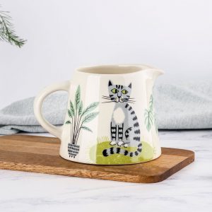 Hannah Turner Handmade Ceramic Cat Milk Jug