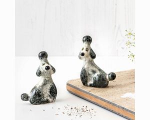 Hannah Turner Salt And Pepper Poodle Grey