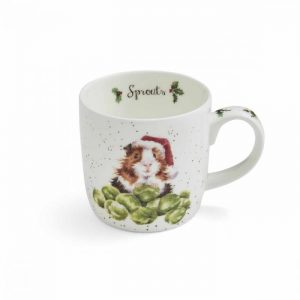 Wrendale Mug Christmas Sprouts