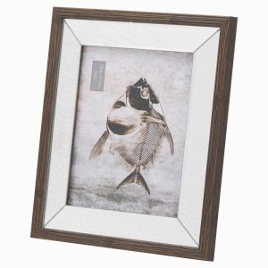 Photo Frame Titan Wooden With Mirror 8 x 10