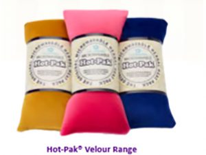 Hot-Pak Wheat Bag Velvet Assorted Colours