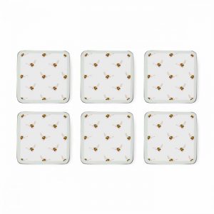 Wrendale Coasters Bee Set Of Six