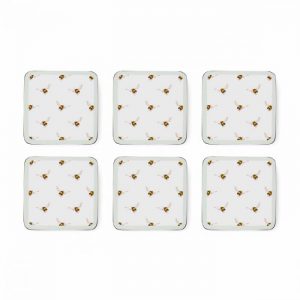 Wrendale Coasters Bee Set Of Six