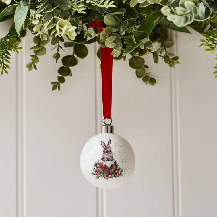 Wrendale Christmas Bauble Merry Little Christmas