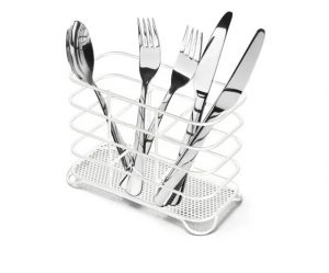 Addis Wire Cutlery Holder White