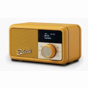 Roberts Revival Petite DAB/DAB+/FM Bluetooth Radio – Sunburst Ye