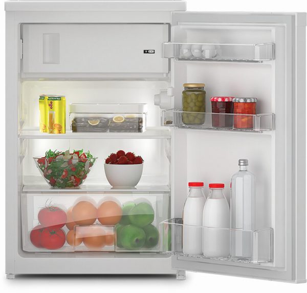 Zenith ZRS4584W Under Counter Fridge with 4 Start Freezer - Image 3