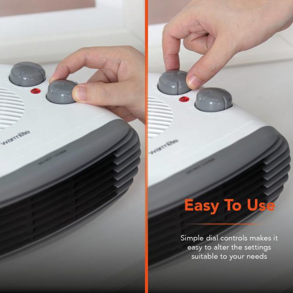 2000W Flat Fan Heater - Image 6