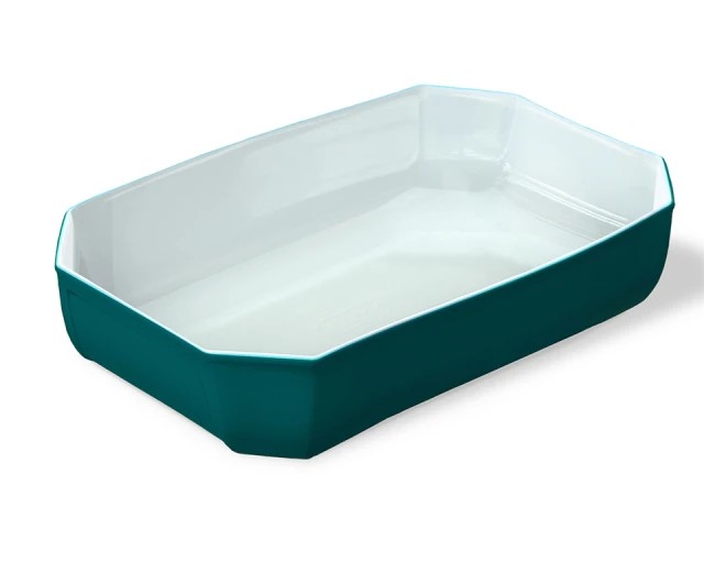 Heat Resistant Pyrex (borosilicate) Glass Square Roaster - China