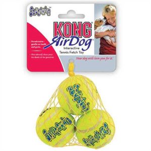 KONG Squeakair Tennis Balls – Pack of 3 – Small